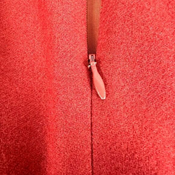 J. Crew Womens Pencil Skirt size 0 Salmon Knee Length - Picture 4 of 7